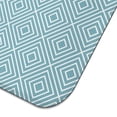 thumbnail image 5 of Dish Drying Mat for Kitchen Counter Blue Geometry Absorbent Reversible Microfiber Kitchen Countertop Protector Dishes Pad Small 16x18 Inch, 5 of 7