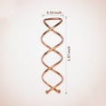 thumbnail image 2 of LQQBOX 50 Pcs Spiral Bobby Hair Pins Rose Gold Hair Screws Hair Twister Alloy Hair Accessories for Women Fast Bun Thick Hair Style, 2 of 7