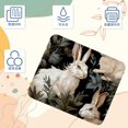 thumbnail image 3 of Alfombrilla de ratón con diseño de conejos: superficie lisa, acolchado grueso y diseño ergonómico para juegos y uso en la oficina., 3 of 7