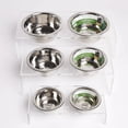 thumbnail image 2 of Acrylic Double Feeder - Clear - S, 2 of 8