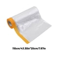 thumbnail image 2 of Disposable Furniture Bed Cover Roll Film For Home Dorm Dust Protection, Reusable Protective Sheet For Sofa Mattress Storage, Home & Office Use, 2 of 5