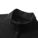 thumbnail image 5 of pstuiky camisas de manga larga para hombre, Blusa/camiseta informal y moderna de color liso con cuello alto y manga larga para hombre Tops de hombre m, 5 of 5