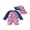 Blue, variant on Cenuakty Newborn Baby 3M 6M 12M 18M 2T 3T Boy Swimsuit Set 4th of July America Flag Print Mock Neck Long Sleeve Rash Guard Swimwear and Sun Hat