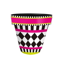 Briarwood Lane Neon Checkerboard Small Planter