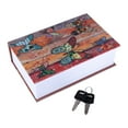 thumbnail image 3 of Libro Caja Fuerte, Caja de Seguridad Libro para Dinero Portatil, Caja de Seguridad Peque?a para Poner Joyas, Monedas, Dinero, Objetos de Valor (4#) Hogar Fugacal NO, 3 of 4