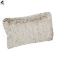thumbnail image 3 of PULLIMORE Faux Fur Throw Pillow Covers Ultra Soft Shaggy Pillowcases Plush Cushion Cover for Home Decor (Khaki, Rectangle), 3 of 9