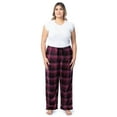 thumbnail image 2 of Fruit of The Loom Women's Fleece Pajama Sleep Pant, Sizes S-3X, 2 of 10