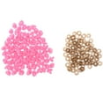 thumbnail image 2 of 100 piezas 14x18mm triángulo de seguridad Zulema DIY rosa Rosado Nariz del triángulo de la muñeca, 2 of 8