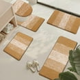 thumbnail image 6 of Ileading Traditional 5 Piece Large Size Microfiber Washable Bathroom Rug Set, 6 of 7