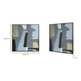thumbnail image 4 of Nostalgia Framed Painting Cool Palette Multicolor, 4 of 7