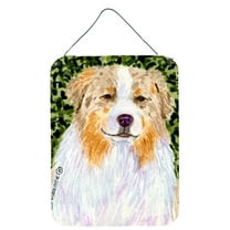 Caroline's Treasures SS8733DS1216 Australian Shepherd Wall or Door Hanging Prints, 12x16, multicolor