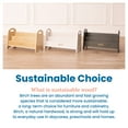 thumbnail image 6 of ECR4Kids 2-Shelf Tabletop Book Display with Handles, 24in, Beginner Bookshelf, Natural, 6 of 9