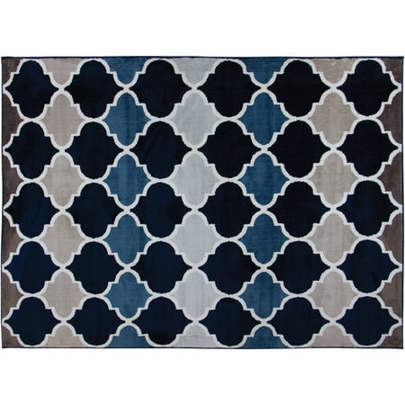 - Better Homes and Gardens Quatrefoil Polyester Rug