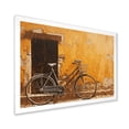 thumbnail image 3 of Designart "Sugary Travel Tan Bike I" Bicycle Picture Framed Canvas Prints, 3 of 5