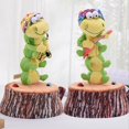 thumbnail image 1 of Dolls Toys Gift Stuffed Soft Doll Dancing Saxophone Caterpillar Funny Musical Toy Fun Playing Guitar Electric Toy Kid Gift heqiyong LED, 1 of 2