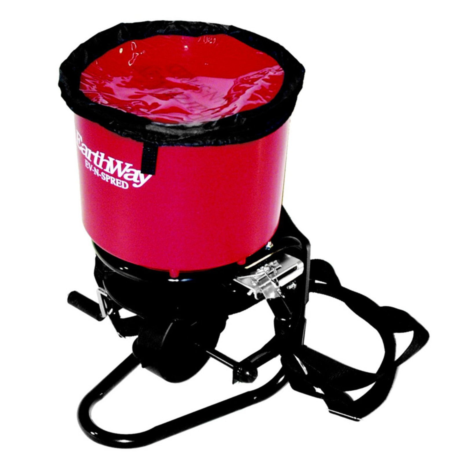 EarthWay 3100 40lb Red Portable Chest Fertilizer Spreader
