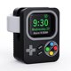 thumbnail image 4 of Soporte Del Cargador Soporte de cargador de consola de juegos 3D de silicona para Apple Watch Series 8 7 (negro) Ehuebsd Para estrenar, 4 of 9