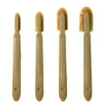 thumbnail image 2 of Caulk Finishing Tool Set 4 Size Silicone Sealant Spatula Applicator Rubber Finishing Spreader for Kitchen Bathroom (Yellow), 2 of 9
