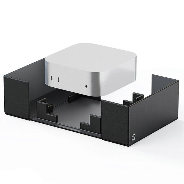 DUX DUCIS For Mac Mini M4 M4 Pro Protective Case Magnetic Closure Heat Dissipation Leather Cover