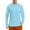 Light Blue, variant on Fgnfyis Men's Lightweight Hoodie Summer Casual Pullover Sweatshirt with Raglan Sleeves Breathable Comfortable Streetwear for Daily Wear Mens Sweatshirt Black S