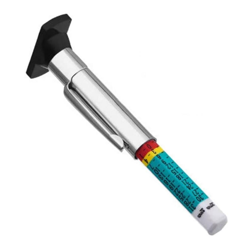 Ankishi Tire Tread Depth Gauge, Digital Tire Tread Gauge 3 Color Coded