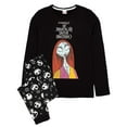 thumbnail image 1 of Nightmare Before Christmas Womens Jack Skellington Long Pyjama Set, 1 of 3