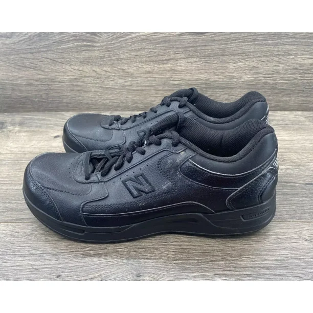 New Balance 576 Casual Leather Walking DSL-2 Sneakers Men's Size 8 2E Black