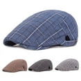 thumbnail image 2 of MesaSe Newsboy Caps British Western Style Portable Good-looking Design Men Hat for Daily Wear, 2 of 10