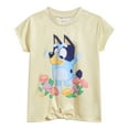 thumbnail image 4 of Bluey Floral Big Girls T-Shirt and Leggings Outfit Set Toddler to Big Kid, 4 of 5