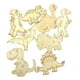 thumbnail image 4 of Recortes de dinosaurios de madera Fichas de dinosaurios de madera para pintar Accesorio Graffiti Hogar sin cuerda, 4 of 9