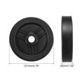 thumbnail image 2 of Uxcell Air Compressor Wheel Universal Air Compressors Wheel Replacement Parts for Easy Mobility Black 5 Inch, 2 of 6