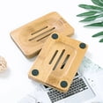 thumbnail image 4 of Streamlined Soap Tray Non-slip Hollow Design Prevent Mildew Soap Holder Bathroom Accessories, 4 of 7