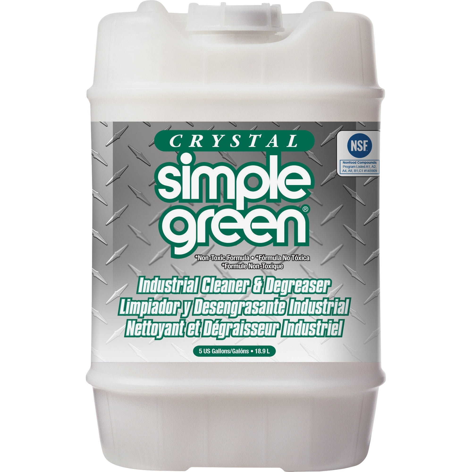 Simple Green, SMP19005, Crystal Industrial Cleaner/Degreaser, 1 Each ...