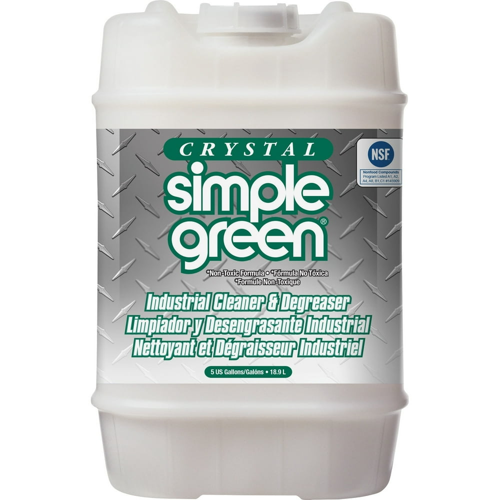Simple Green, SMP19005, Crystal Industrial Cleaner/Degreaser, 1 Each, Clear