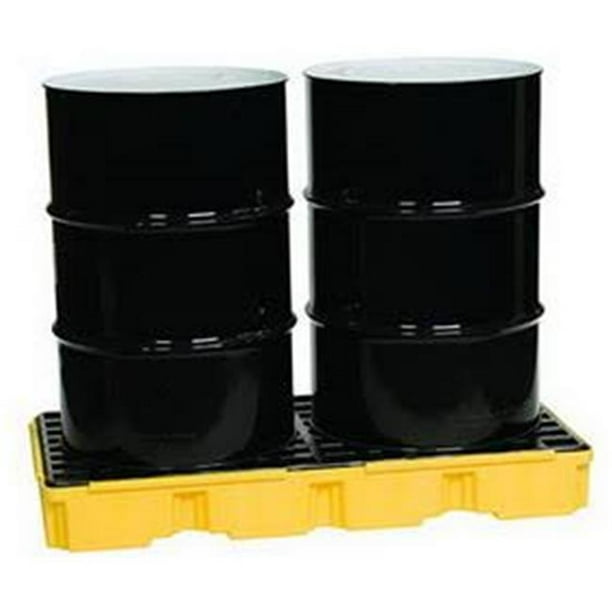 Spill Containment Platform for 2 55 gal Drums