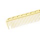 thumbnail image 5 of Cabello Peine, Desenredante Apósito Peine para Pelo Peinado Inoxidable Acero, Dorado Tono, 21,5cm, 5 of 6