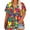 Multicolor, variant on Kayannuo Blouses for Women Women's Plus Size V-neck Printing Short Sleeve Solid Color Summer Base T-shirt Multicolor XXXL