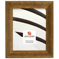 Craig Frames Patina 175, 12x12 inch Picture Frame, Copper and Black