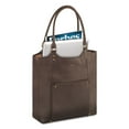 Solo USLVTA8043 US Luggage Laptop Bucket Tote, Brown