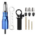 thumbnail image 1 of Yeacher Electric Rivet Tool 2.4mm-4.8mm Rivet Nut Tool Bit Adapter Cordless Riveting Tool Conversion Connector Insert Nut Pull Rivet Tool Utility Combination Kit, 1 of 8