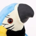 thumbnail image 3 of Peluche Animée Parrot Jouets Interactifs Éducatifs pour Enfants Bleus, 3 of 8