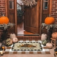 thumbnail image 4 of Fall Pumpkin Front Door Mat Decor, Fall Outdoor Welcome Mat, Autumn Happy Fall Y''all Doormat Outdoor Rug Indoor, 17" x 30", 4 of 5