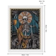 thumbnail image 2 of Diamond Art Kits for Adults, Coffee-Drinking SkullDiamond Painting Kits for Beginners, Frameless Round 5D Full Drill Diamonds Art Gem Art Crafts Home Decor Gifts, 2 of 8