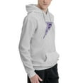 thumbnail image 2 of Minnesota Frost Hoodie Men Women Unisex Fleece Casual Pullover Sweatshirt With Kangaroo Pocket Fleece-Lined, 2 of 5
