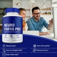 thumbnail image 3 of (3 Pack) Neuro Fortis Pro Capsules, Advanced Maximum Strength, NeuroFortis Pro Supplement Pills for Brain and Cognitive Health, 3 of 8