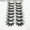thumbnail image 4 of 8 Pair 3-D Artificial False Eyelashes, Natural long, Semi-Handmade, 4 of 39