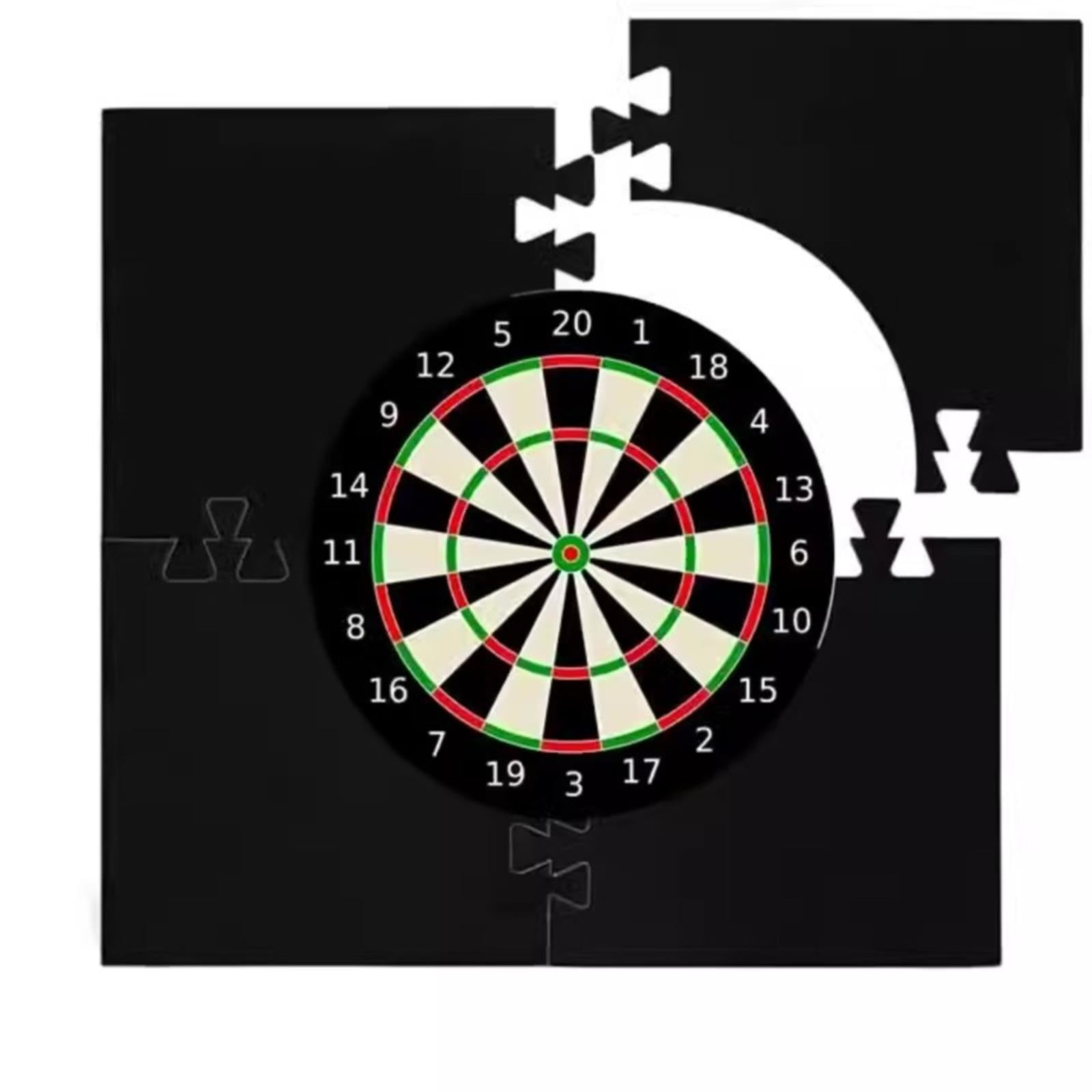 Clearance NANDIYNZHI Dartboard Surround Wall Protector Board Surround Ring Universal Dartboard Wall Board Splicing Board Wall Protector Lightweight Ring Design Bk2
