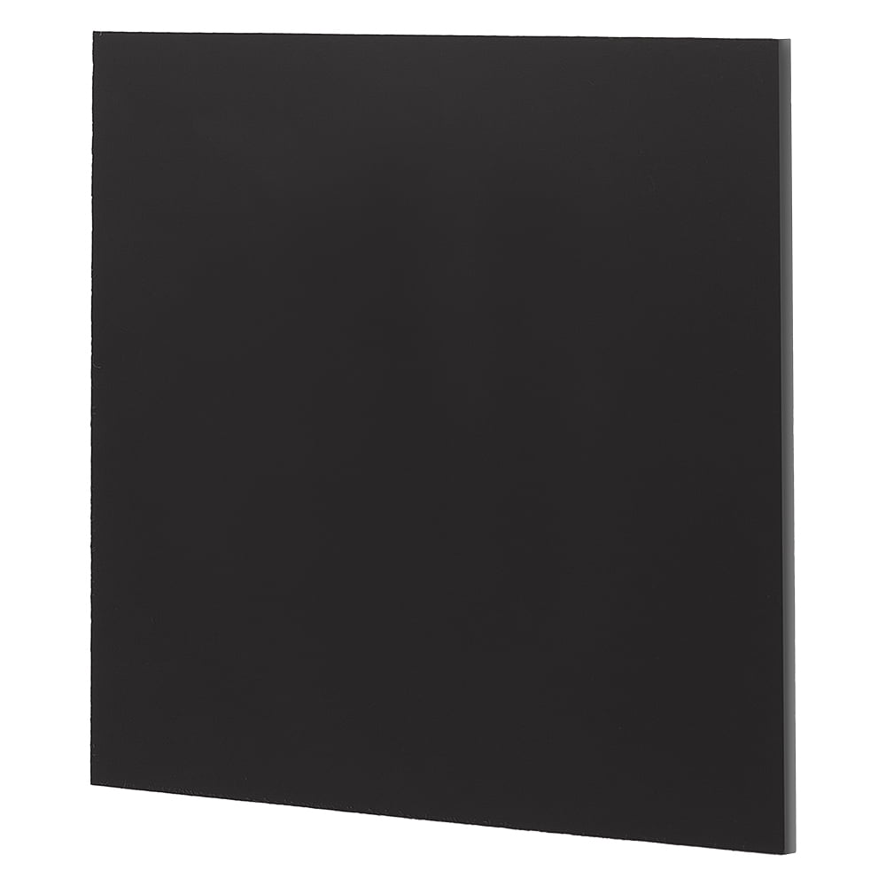 HDPE Plastic Sheet - 1/4" Thick, Black, 24" X 36", High Density Polyethylene - View #2