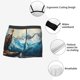 thumbnail image 3 of Balery Iceberg Bald Eagle Calzoncillos bóxer para hombre, ropa interior de algodón suave y transpirable con cinturilla de nailon-X-Large, 3 of 5