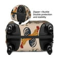 thumbnail image 4 of Fotbe Rooster Luggage Cover Protector,Suitcase Protector,Scratch and Dirt Resistant,Fits 18-32 Inch Luggage-Large, 4 of 9